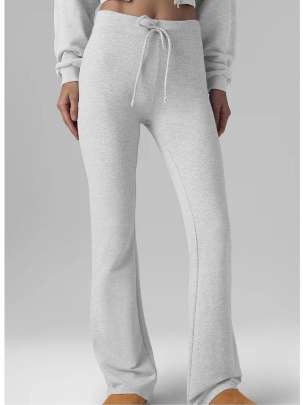 Alo grey sway bootcut sweatpants xs